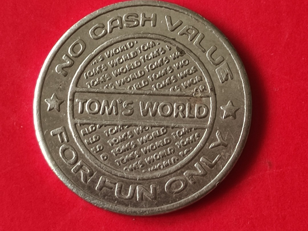 Tom's World Token, Hobbies & Toys, Memorabilia & Collectibles, Currency on Carousell