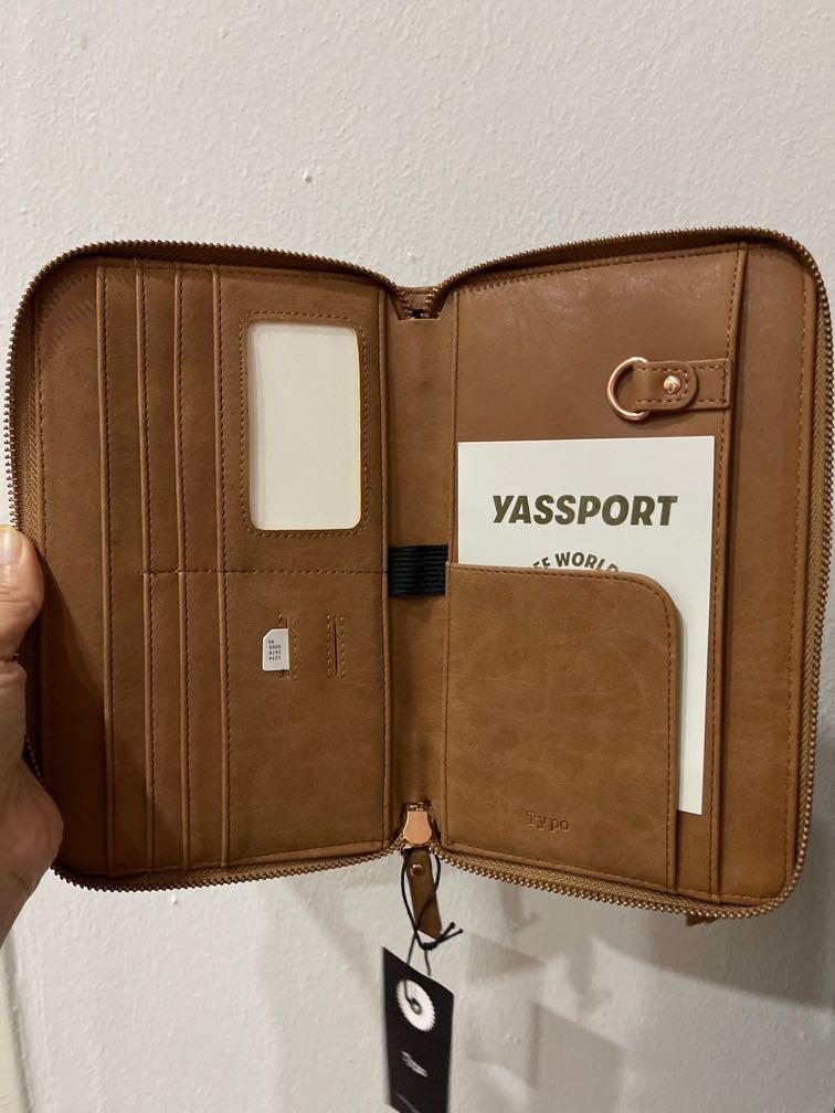Typo Brown Passport Wallet, Women's Fashion, Bags & Wallets, Purses
