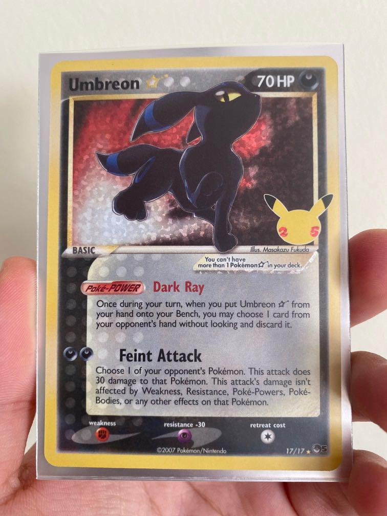 umbreon gold star pokemon card PSA 10 Umbreon Gold Star 012/025 25th Anniversary Promo Pokemon Card  Japanese