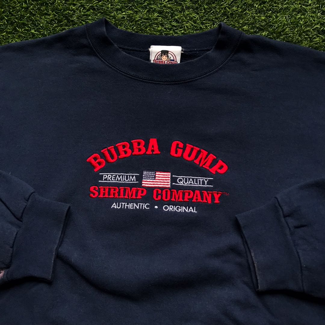 Vintage Bubba Gump Crewneck, Men's Fashion, Coats, Jackets and ...