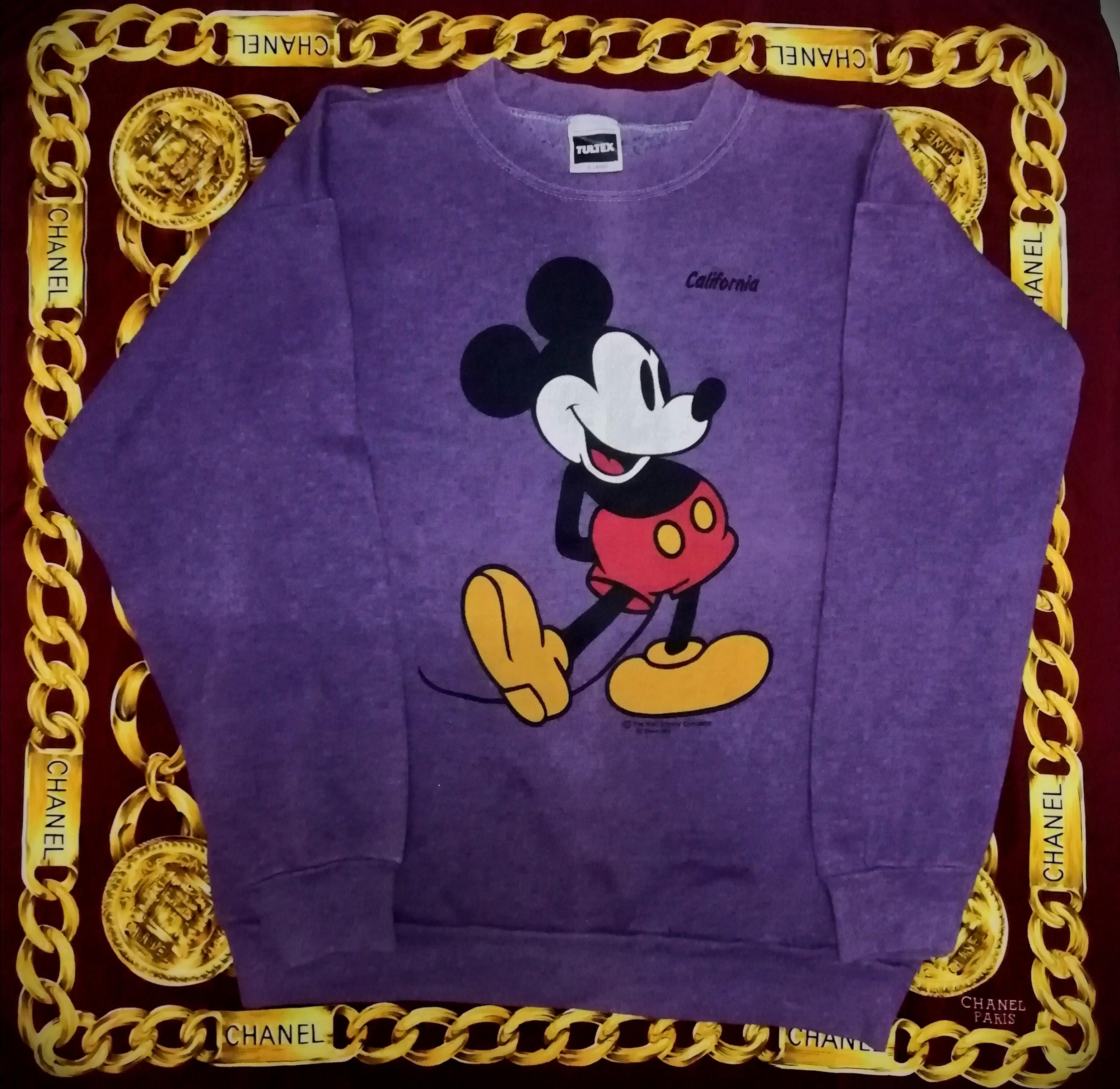 Chanel mickey mouse sweater online