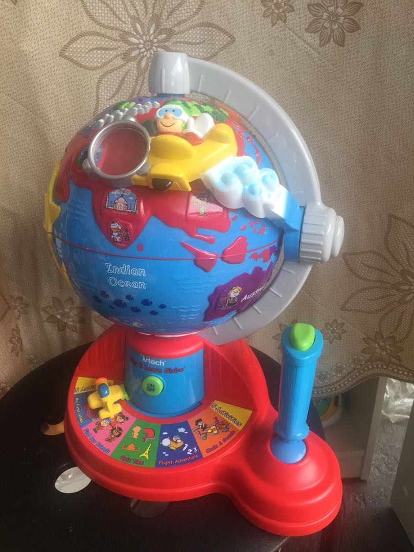 Vtech Fly & Learn Globe, Babies & Kids, Infant Playtime on Carousell