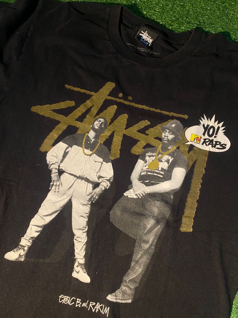 WTS STUSSY X MTV RAPS ERIC B AND RAKIM TEE 🔥, Men's Fashion, Tops ...