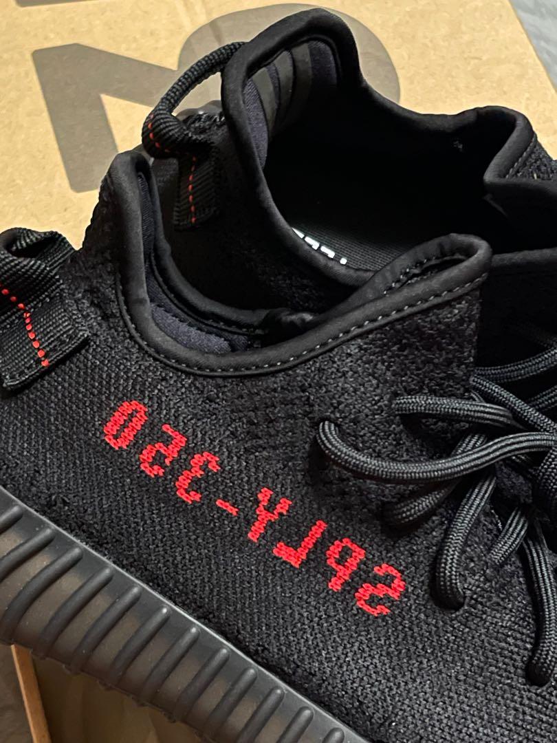 Yeezy Boost 350 V2 Bred, Men's Fashion, Footwear, Sneakers on Carousell