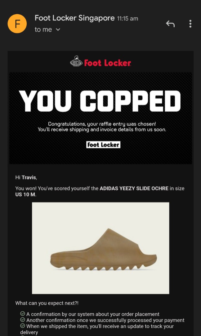 Footlocker sg yeezy top