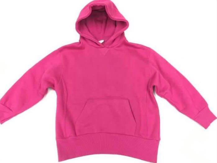 Pink best sale hoodie zara
