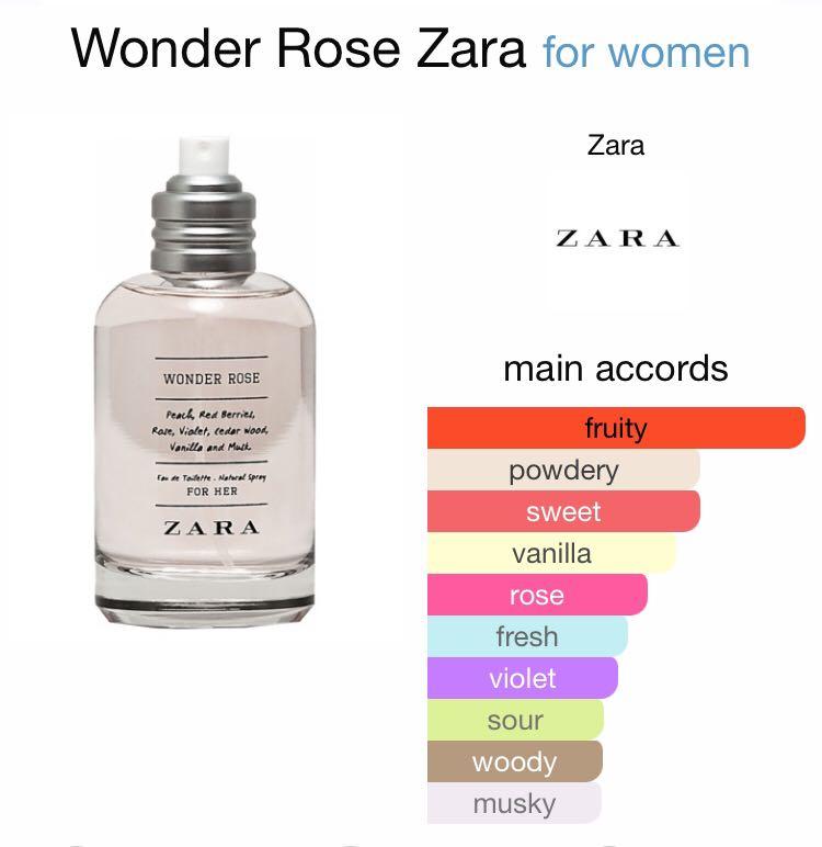 Zara wonder online rose notes