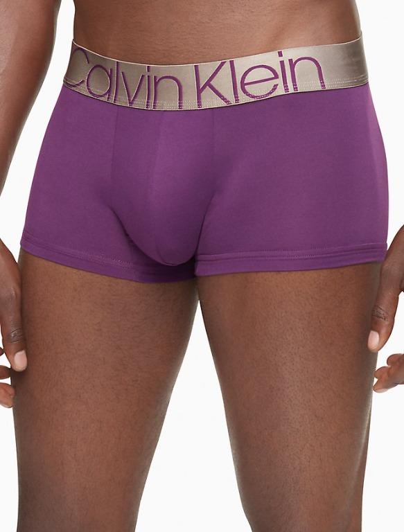2 for 60: Calvin Klein Underwear Icon Micro Low Rise Trunk - Purple, Men's  Fashion, Bottoms, New Underwear on Carousell