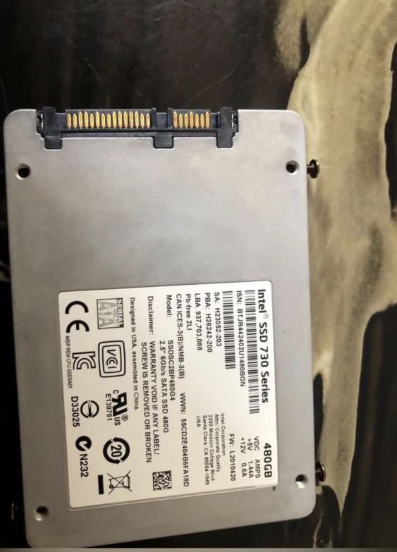 480GB SSD, Computers  Tech, Parts  Accessories, Hard Disks  Thumbdrives  on Carousell