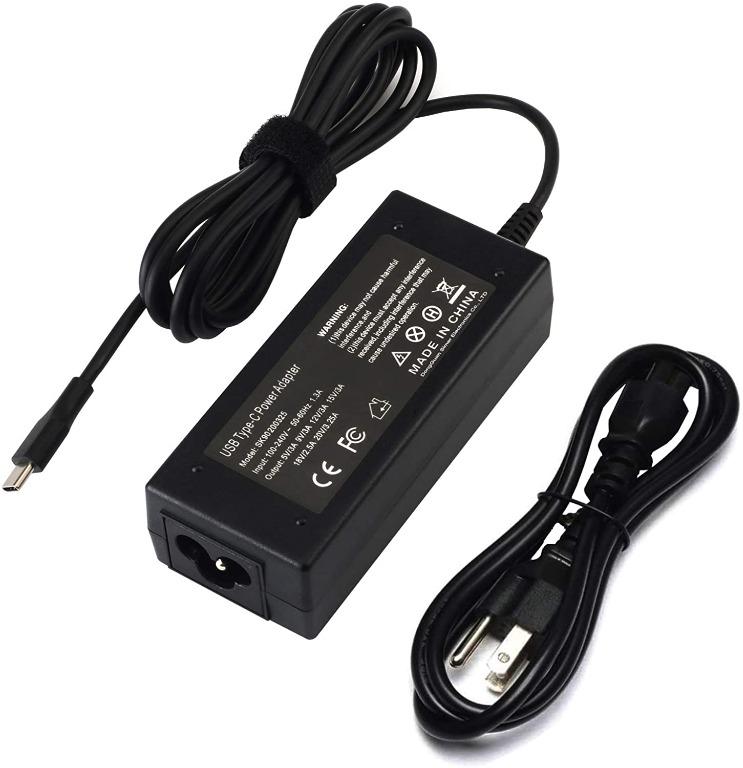 65W 45W USB Type-C AC Adapter for Dell Chromebook Latitude 3500 3400 3100  3300 5300