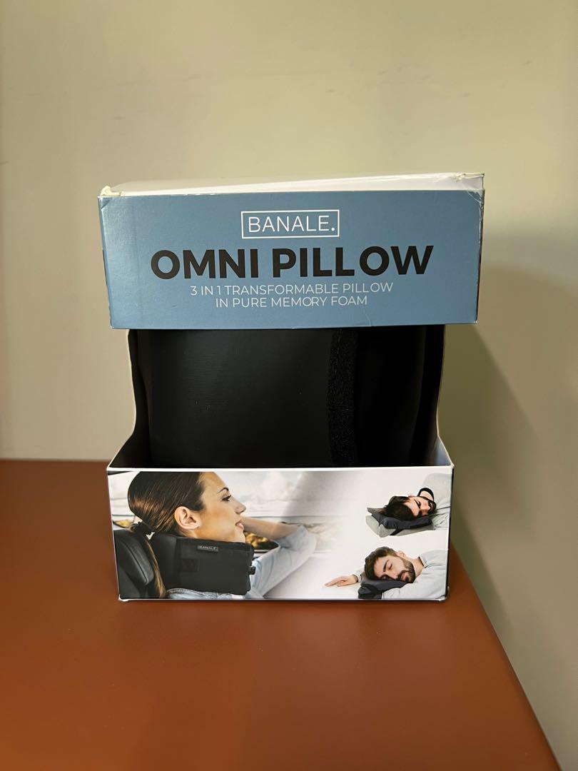 Omni Pillow - 3 in 1 Memory Foam Travel Pillow - Banale