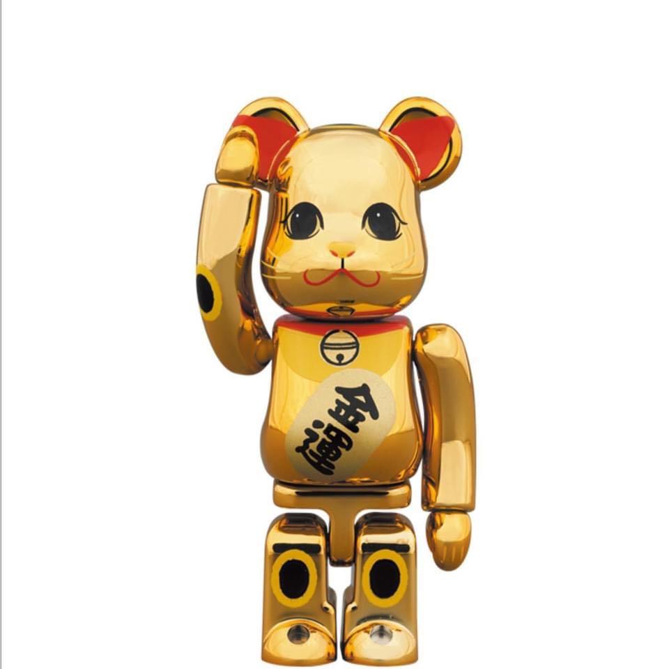 Bearbrick (預訂) BE@RBRICK招き猫金運金メッキ参400％, 興趣及遊戲