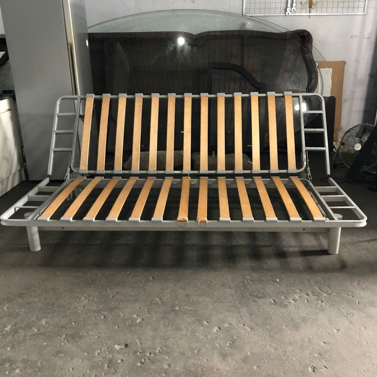 Ikea metal cheap futon bed