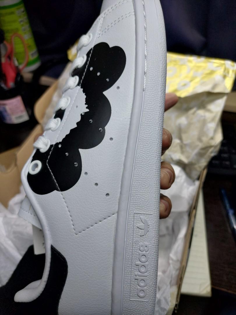 adidas x marimekko Stan Smith white 24.5cm, 女裝, 鞋, 波鞋- Carousell