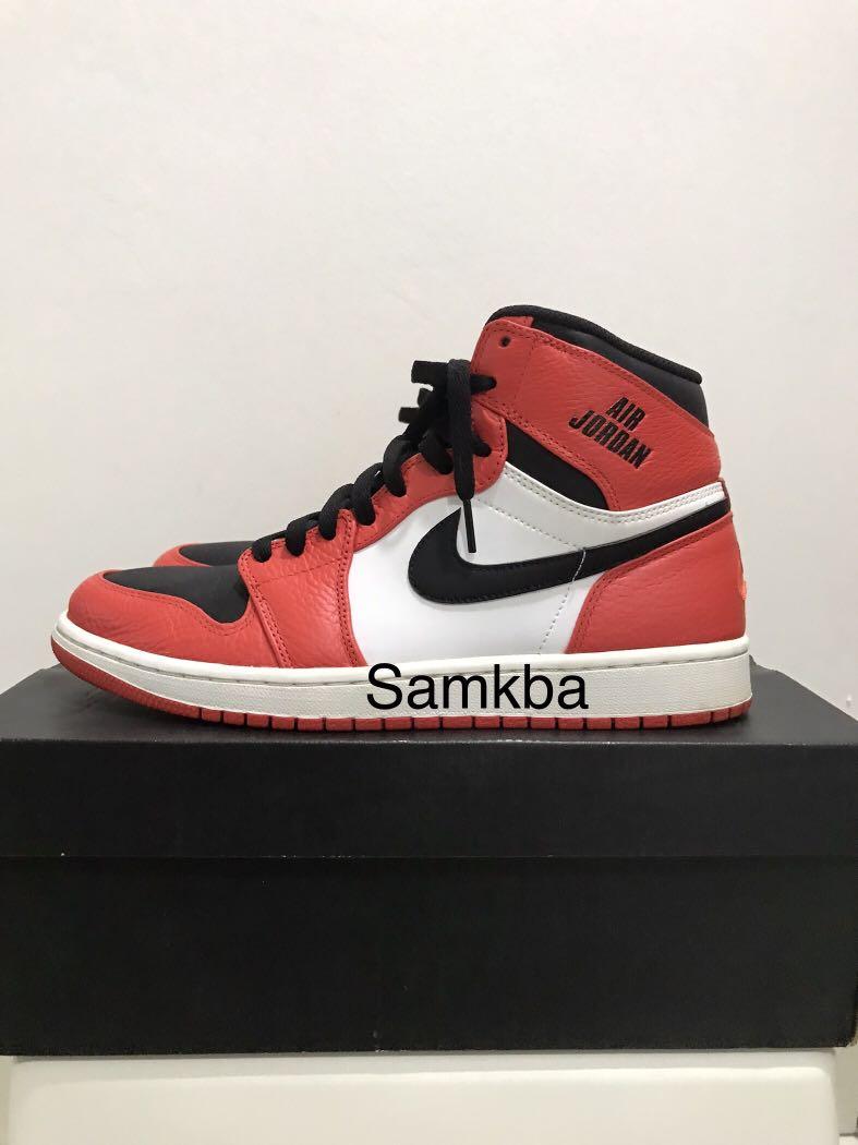AIR JORDAN 1 RARE AIR Retro High Max Orange Black Men s