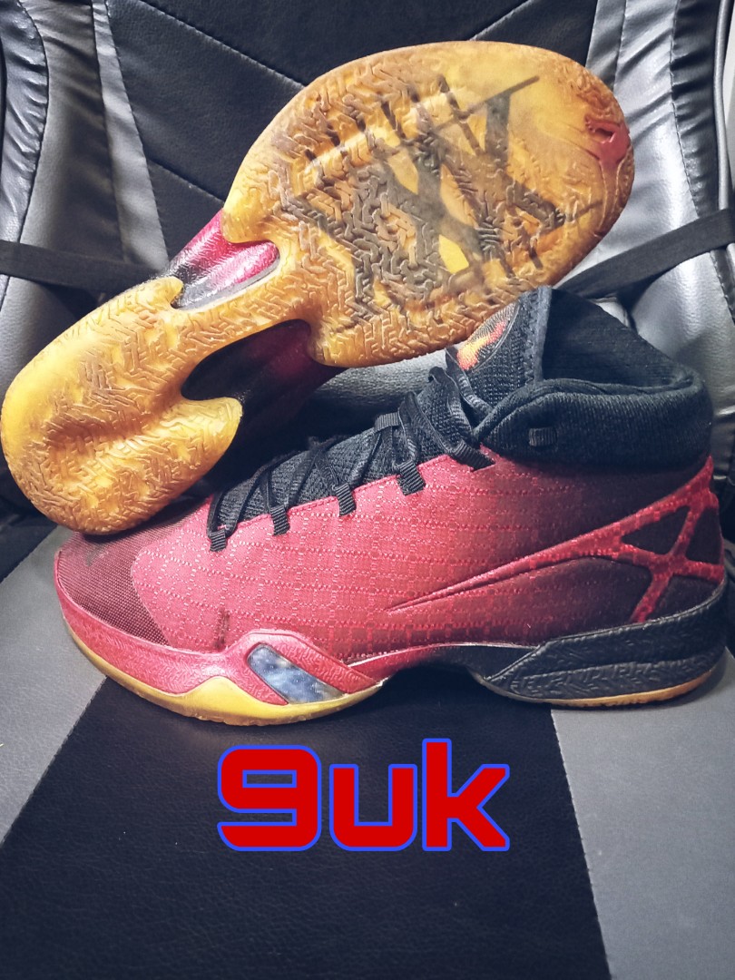Air Jordan 30 Gym Red, Men's Fashion 