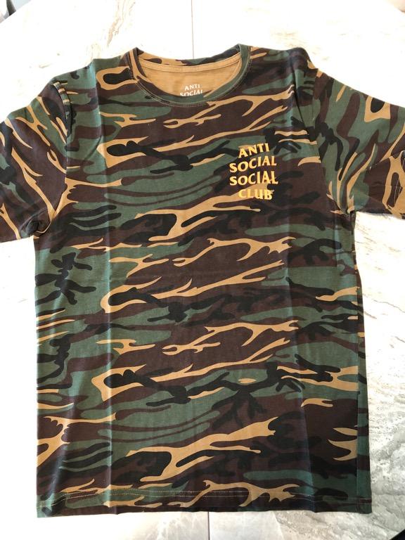 Anti Social Social Club Camo Tee