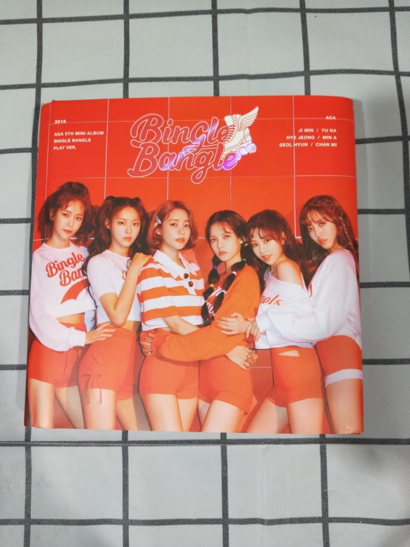 AOA Bingle-Bangle Album, Hobbies & Toys, Collectibles & Memorabilia, K