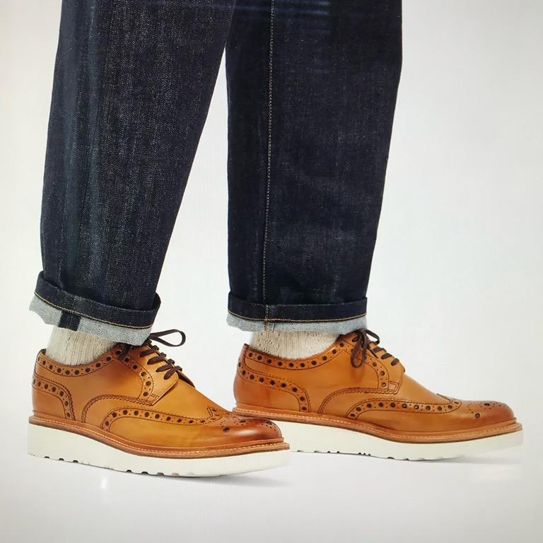 Grenson wedge sole sale