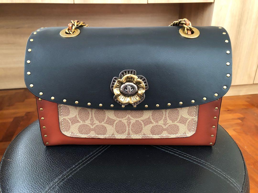 Authentic Coach Parker Bag