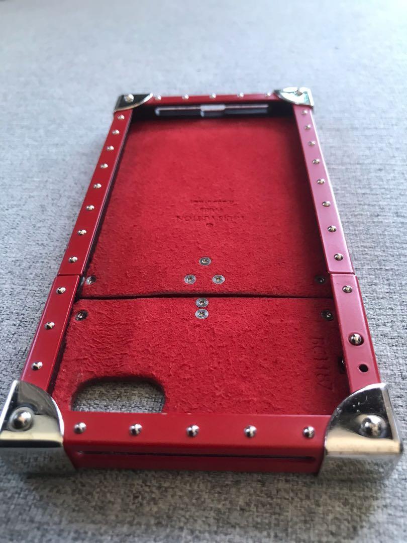 Louis Vuitton x Supreme Eye Trunk Red Case for iPhone 7/8 – Bagaholic