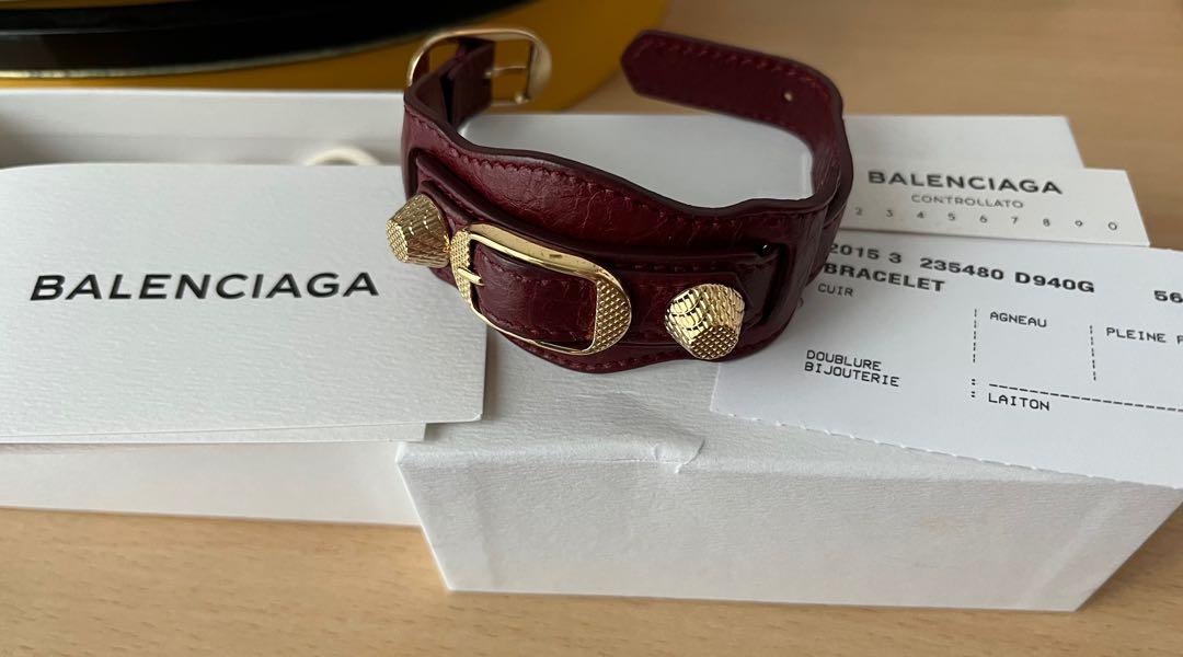 Red Balenciaga Bracelet Luxury Accessories on Carousell