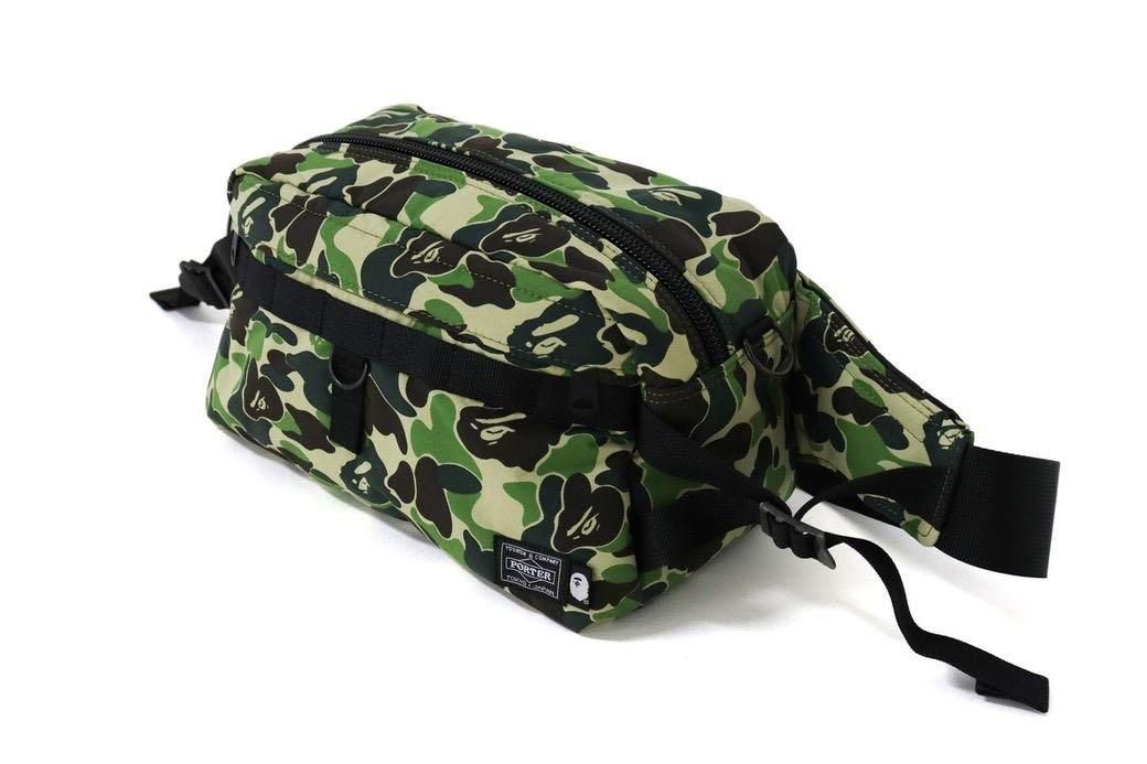 Brandnew‼️ BAPE 1st Camo Waist Bag (Green) & Supreme X Lacoste