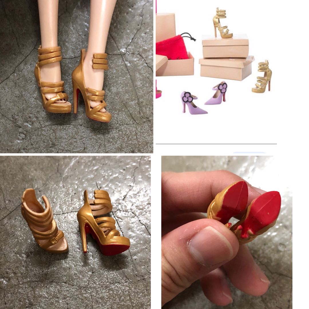 Barbie collector Christian louboutin Doll forever shoes CNY SALE