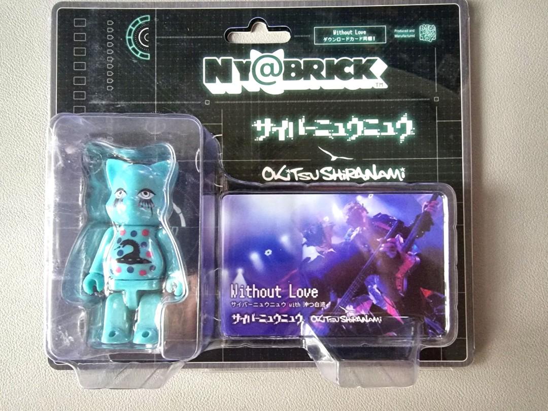 Bearbrick 100% NY@Brick Cyber New Okitsu Shiranami