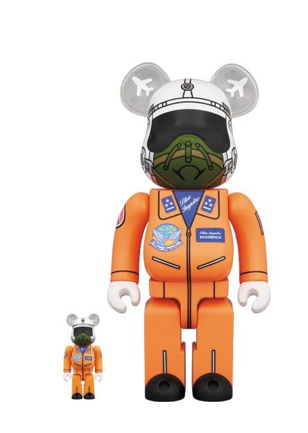 現貨)BEARBRICK 1964 BLUE IMPULSE 100％ & 400％, 興趣及遊戲, 玩具