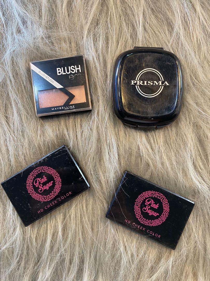 Blush, Contour, Highlighter Bundle (Pink Sugar/Prisma/Maybelline), Beauty &  Personal Care, Face, Makeup on Carousell