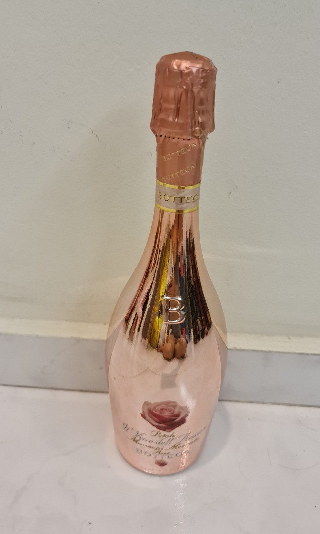 BOTTEGA rose gold wine alcohol 750ml, Food & Drinks, Alcoholic