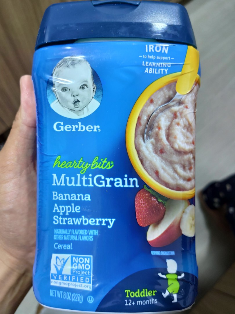 Gerber multigrain cheap banana apple strawberry