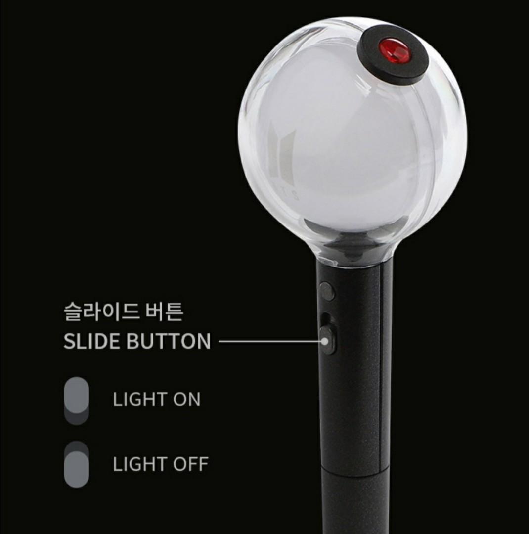 BTS OFFICIAL LIGHTSTICK PEN SE VERSION, Hobbies & Toys, Memorabilia & Collectibles, KWave on
