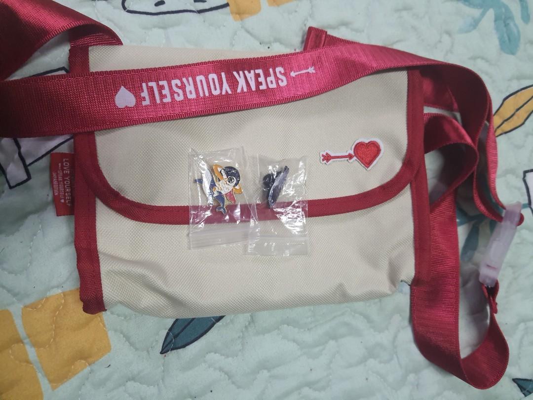 Bts velcro bag shop speak yourself