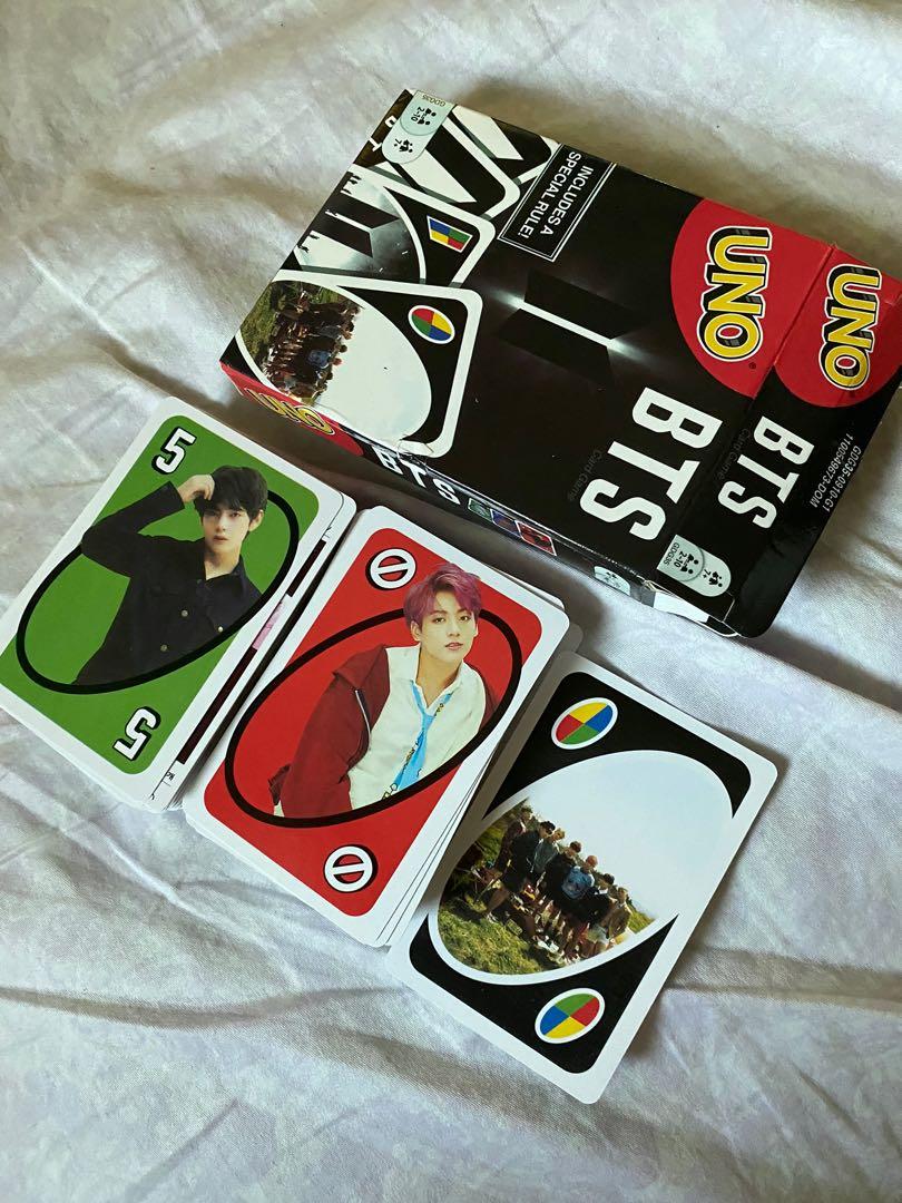 BTS UNO Unofficial, Hobbies & Toys, Toys & Games on Carousell