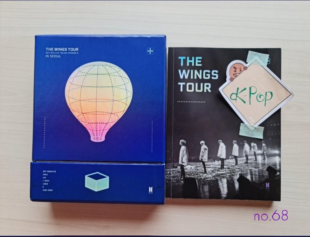 BTS Wings Tour in Seoul Outbox and Photobook (Free Poster ) ONHAND