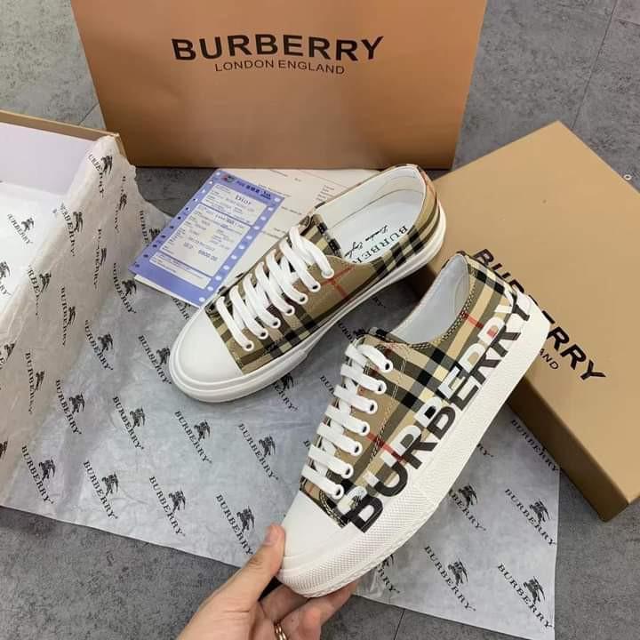 BURBERRY SHOES, Women's Fashion, Footwear, Sneakers on Carousell