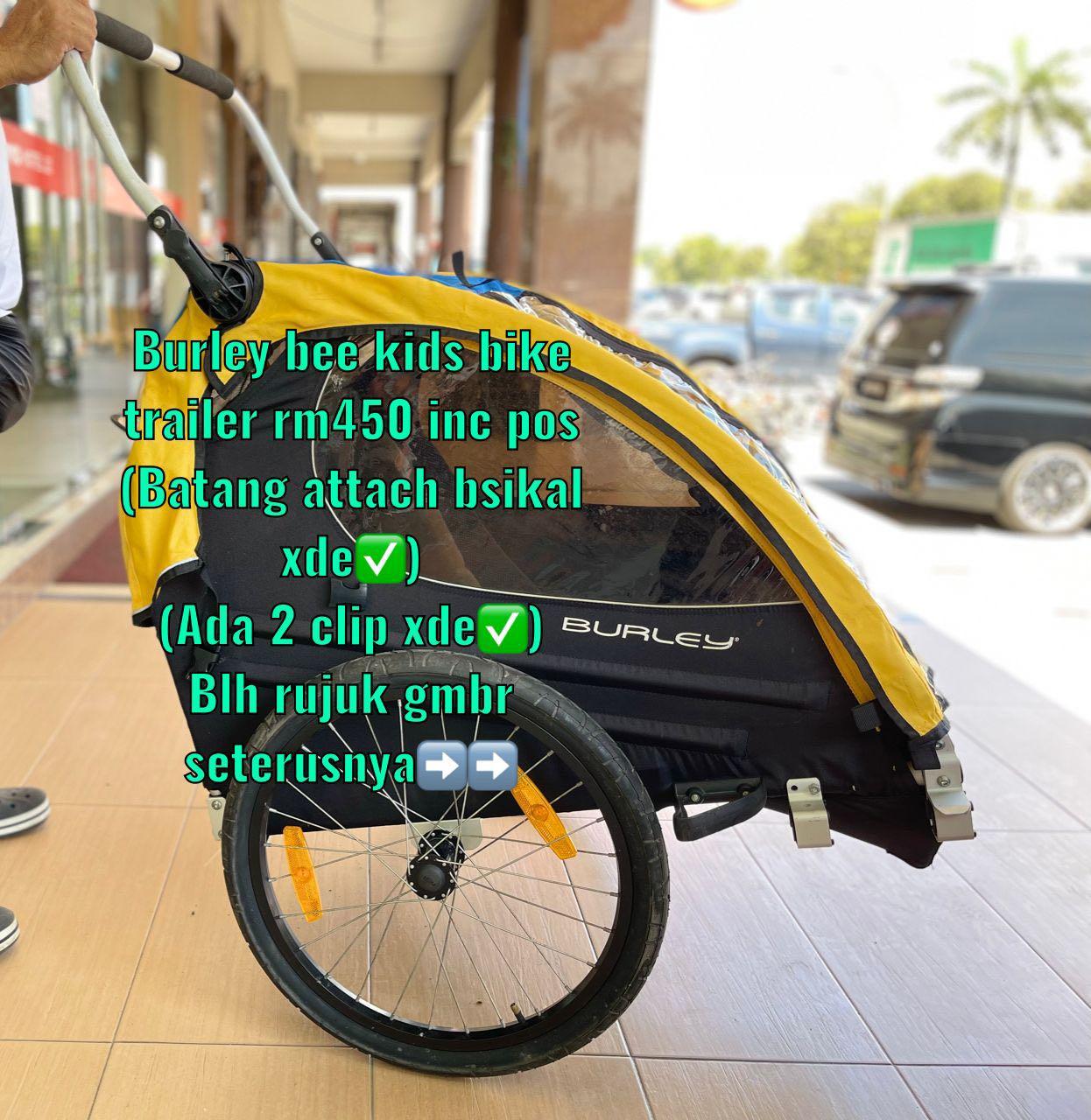 Burley bee bike trailer, Sports Equipment, Bicycles & Parts, Bicycles