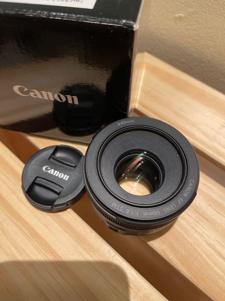 Canon EF 50mm f/1.8 STM, Photography, Lens  Kits on Carousell