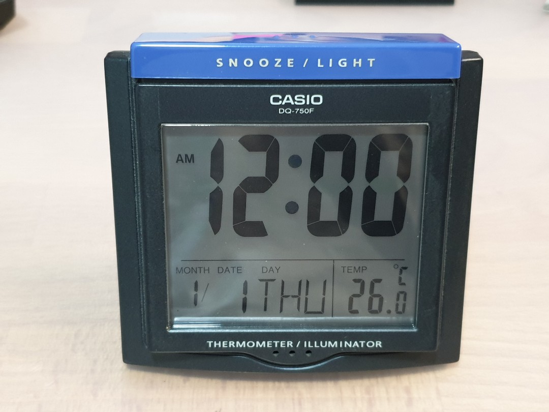 Casio alarm clock digital store