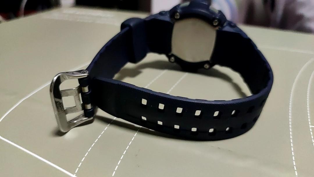 CASIO G-SHOCK 寶藍色G-7600 手錶, 名牌, 手錶- Carousell