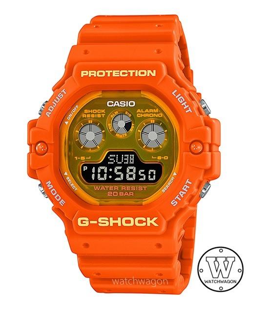 Casio G Shock DW 5900TS 4 Orange Resin Band Unisex Digital