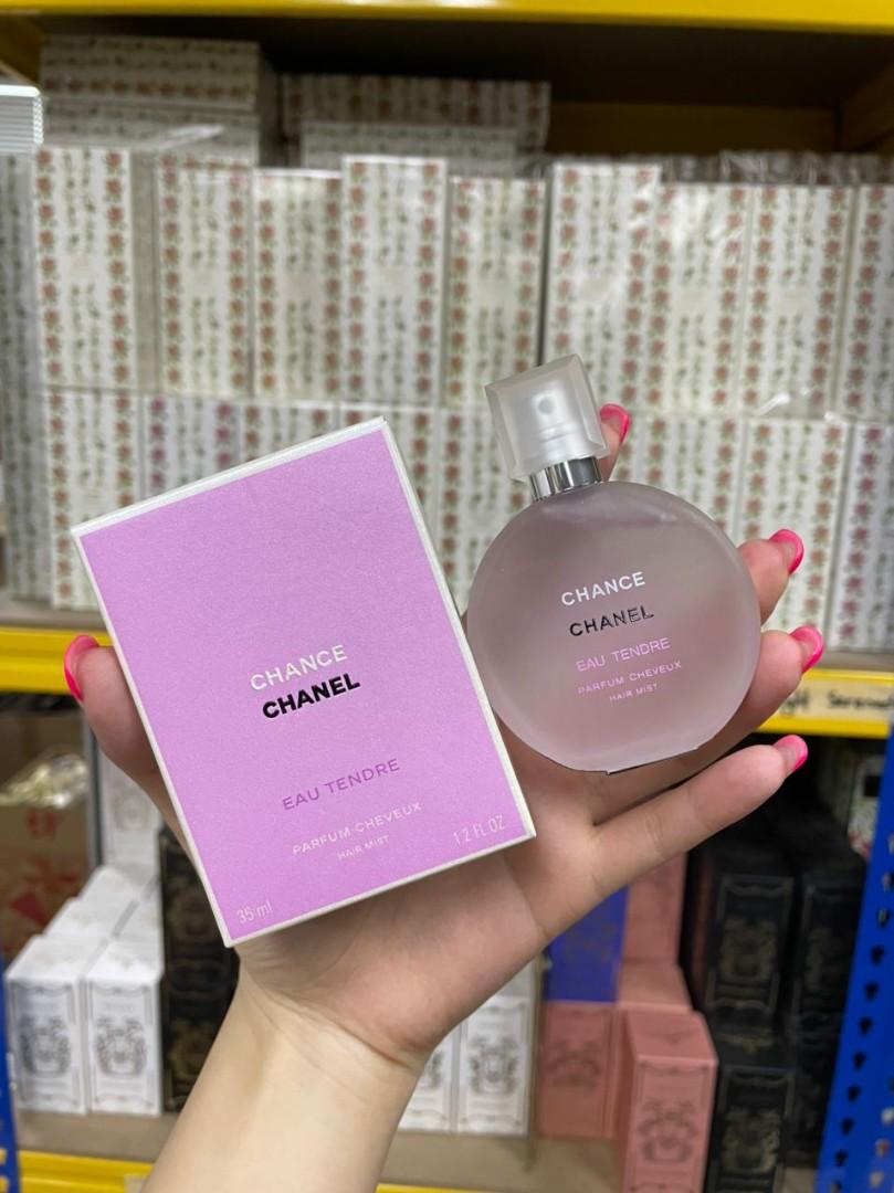 CHANEL CHANCE EAU TENDRE 35ML HAIR MIST, Beauty & Personal Care