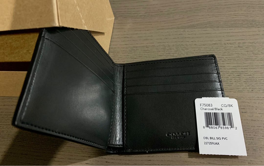 double billfold wallet