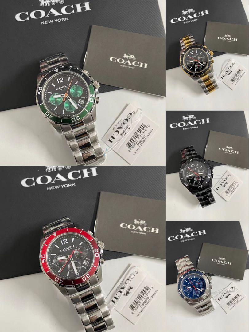 Coach Kent Mens water prove watch 14602555, Luxury, Watches on 