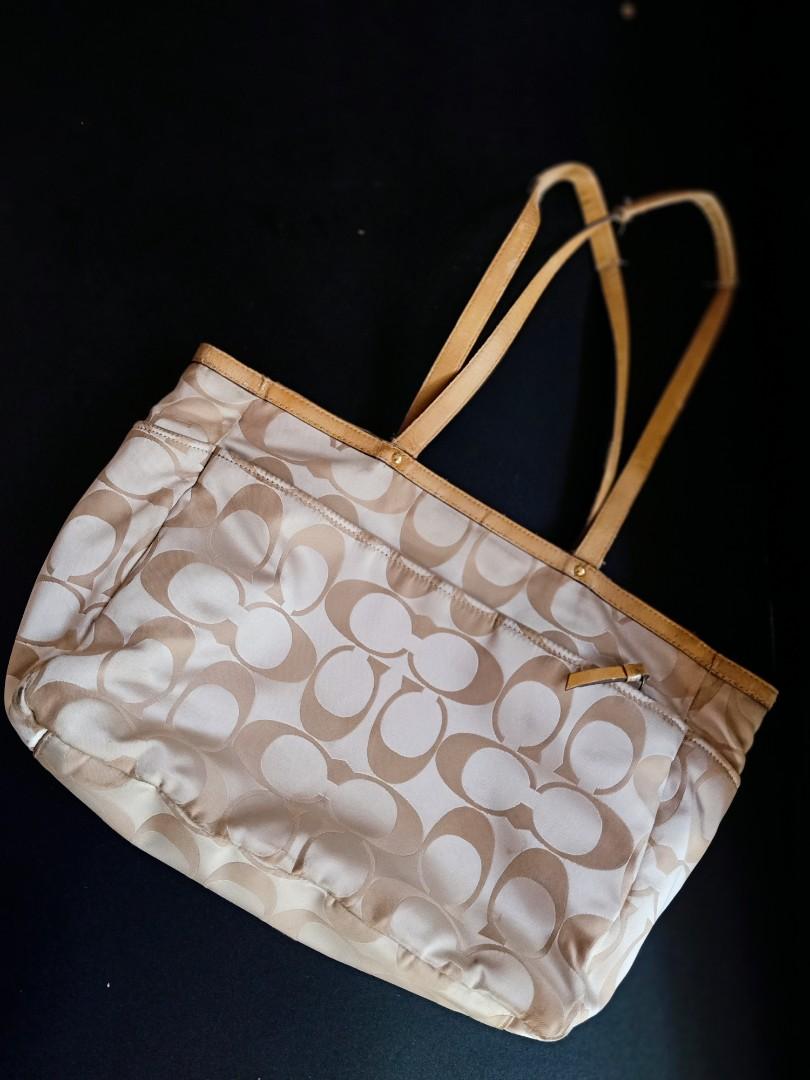 Coach poppy diaper bag sales