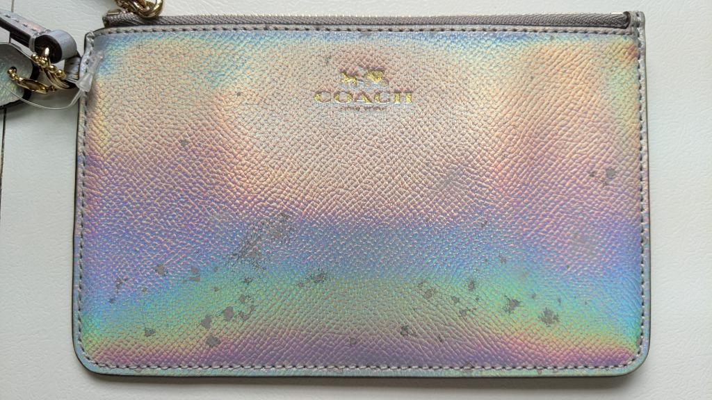 Coach hologram wallet hot sale