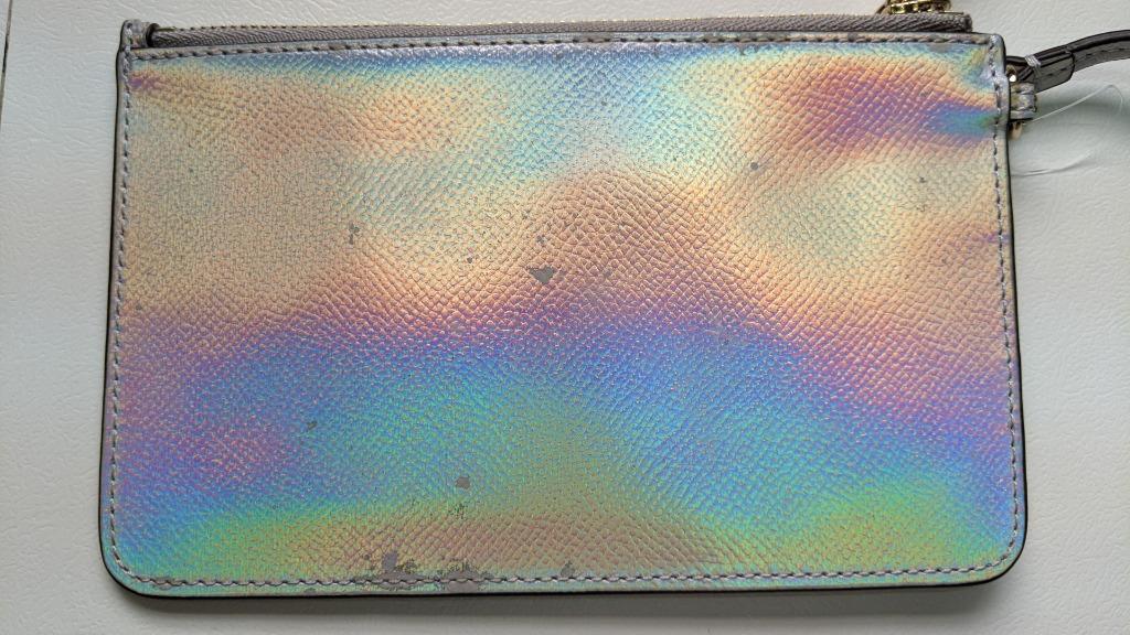 Coach discount holographic purse