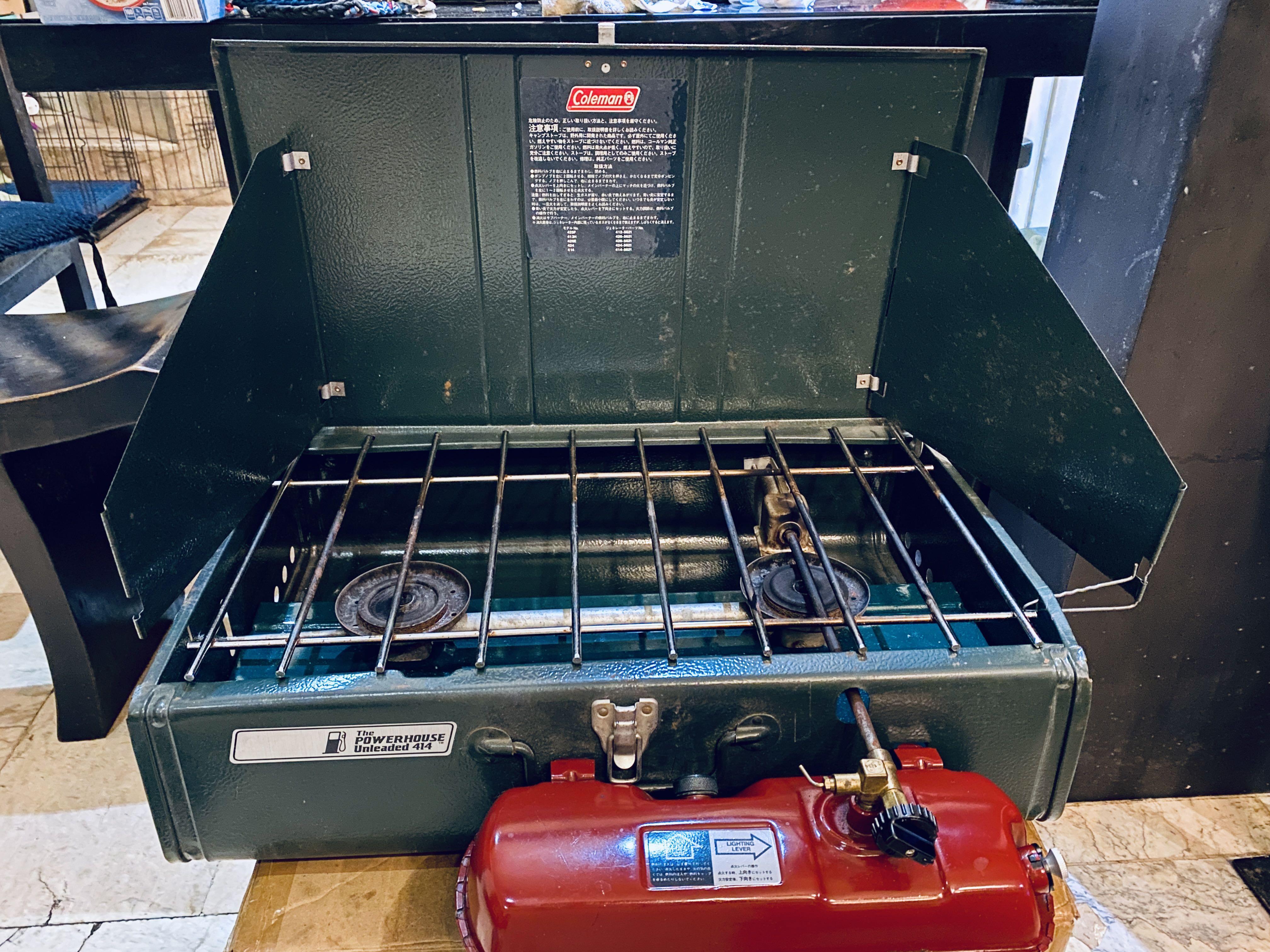Coleman powerhouse dual fuel stove online